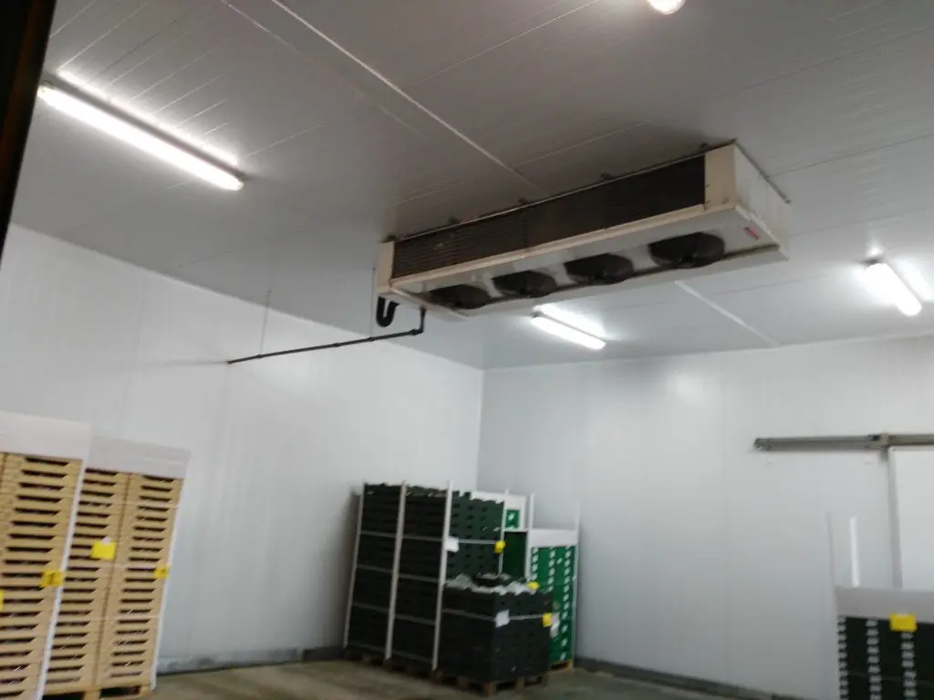 Cámara frigorífica industrial